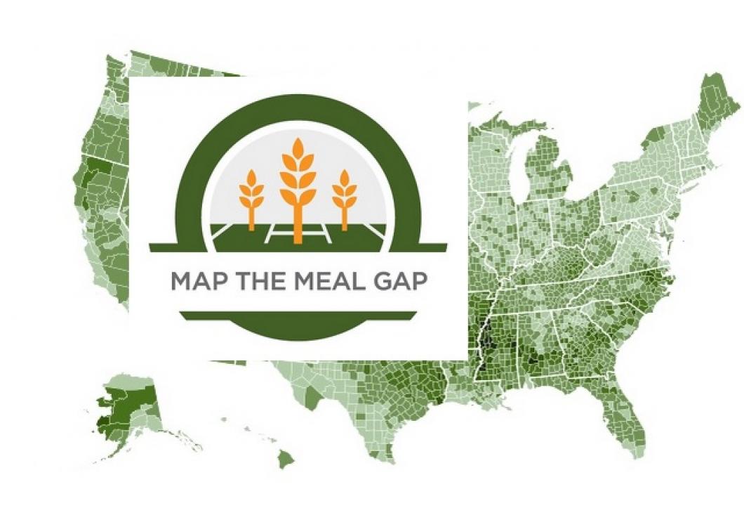 Iowa Food Bank Association - Map The Meal Gap Image 